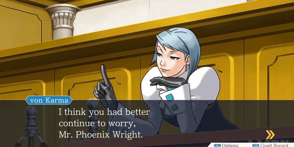 Phoenix Wright: Ace Attorney - Justice For All Von Karma