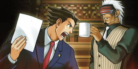 Phoenix Wright: Ace Attorney - Trials And Tribulations Phoenix Wright shouting