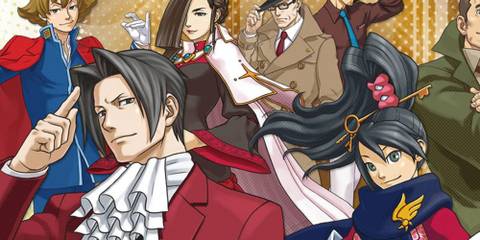 Ace Attorney Investigations 2 characters posing
