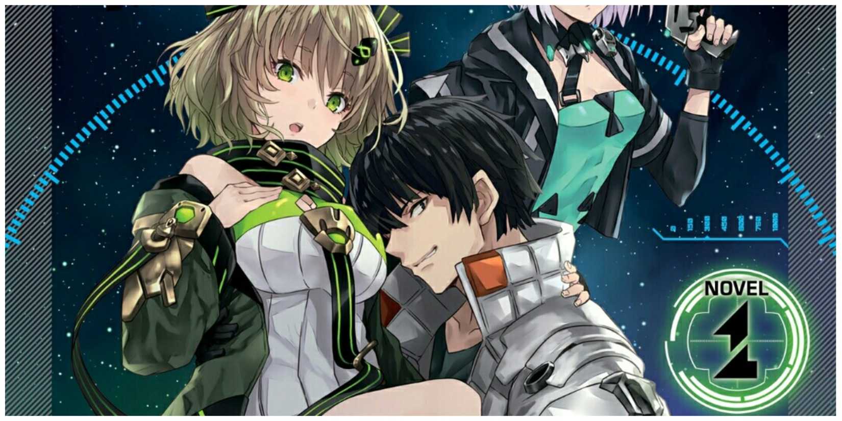 reborn as a space mercenary i woke up piloting the strongest starship light novel illustration with main character