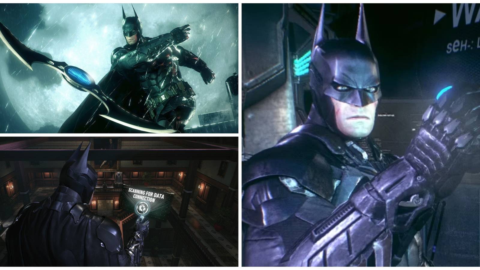 batman using his gadgets