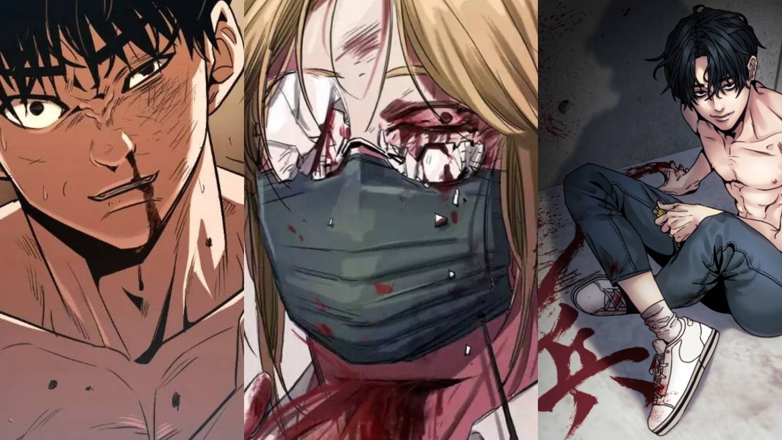 Unhinged, Killing Stalking and Death Row Boy