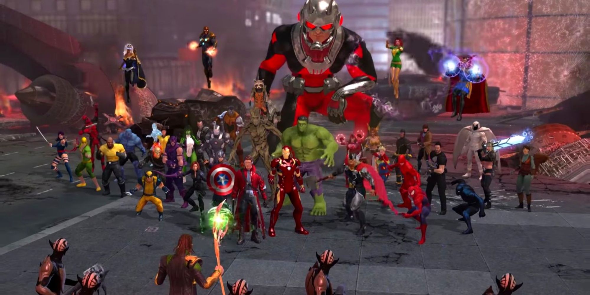 Marvel Heroes 2013 MMO Characters