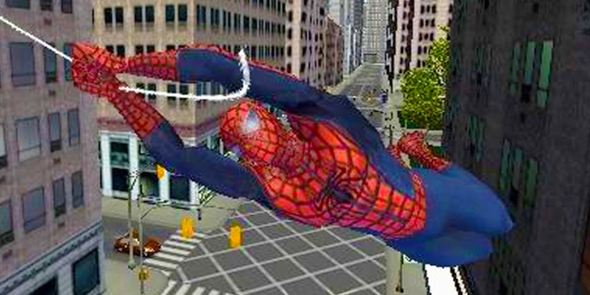 Spider-Man 2 Game 2004 Web-Swinging