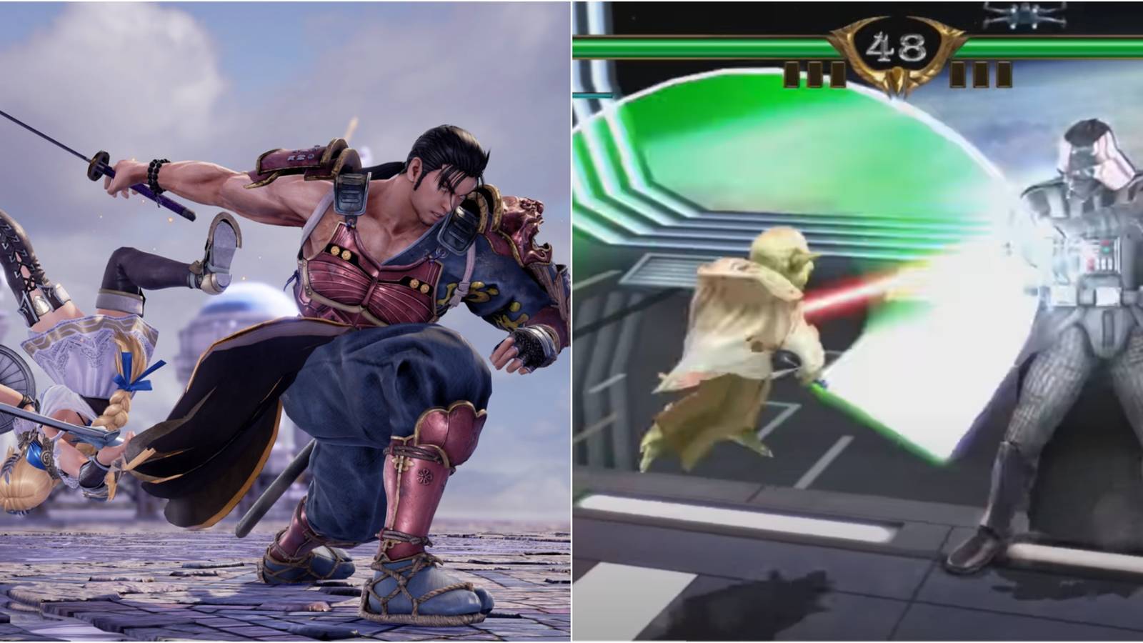 SoulCalibur 6 and SoulCalibur 3