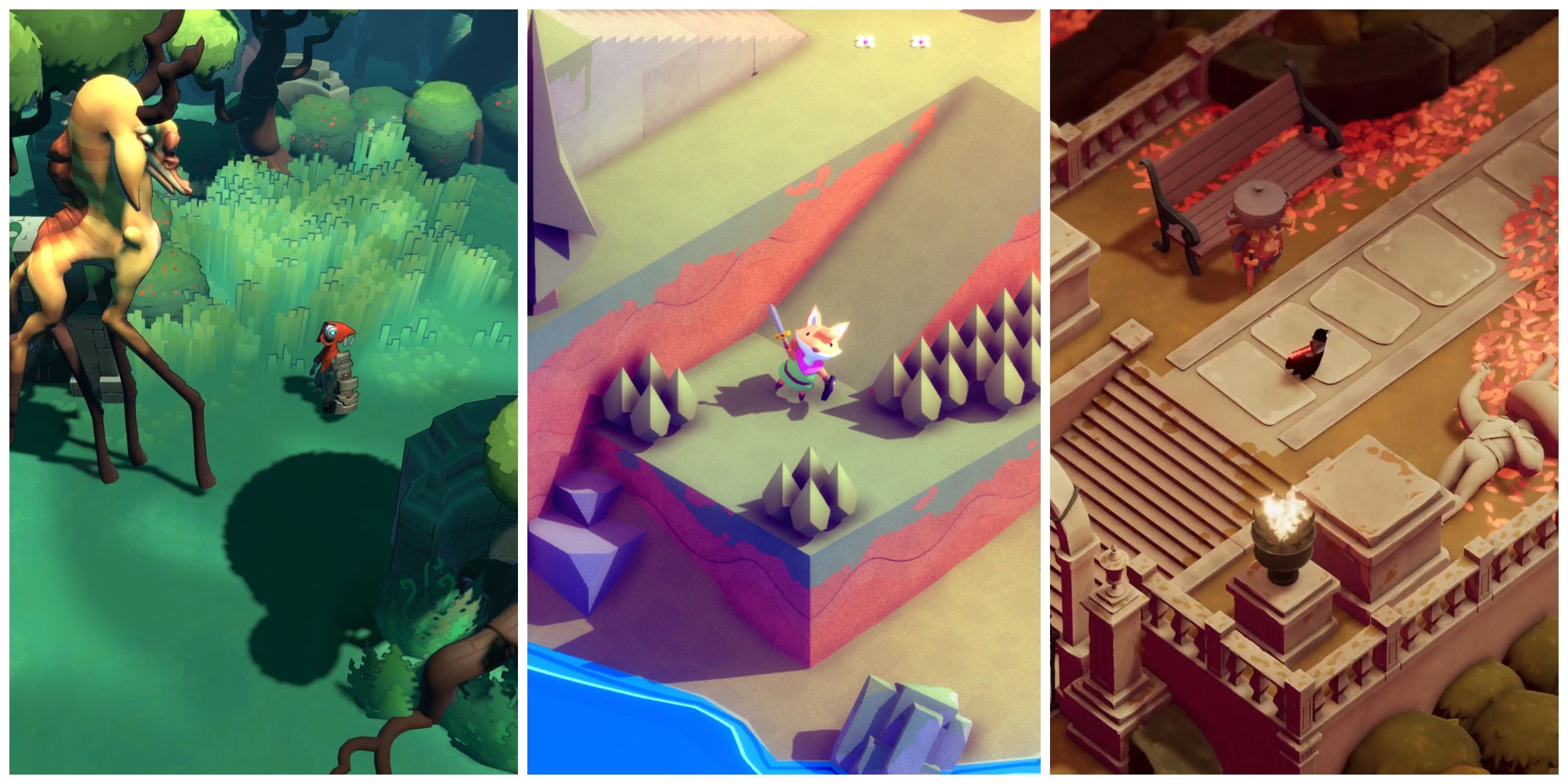 Best Indie Games Inspired By Zelda (Featured Image) - Various screenshots