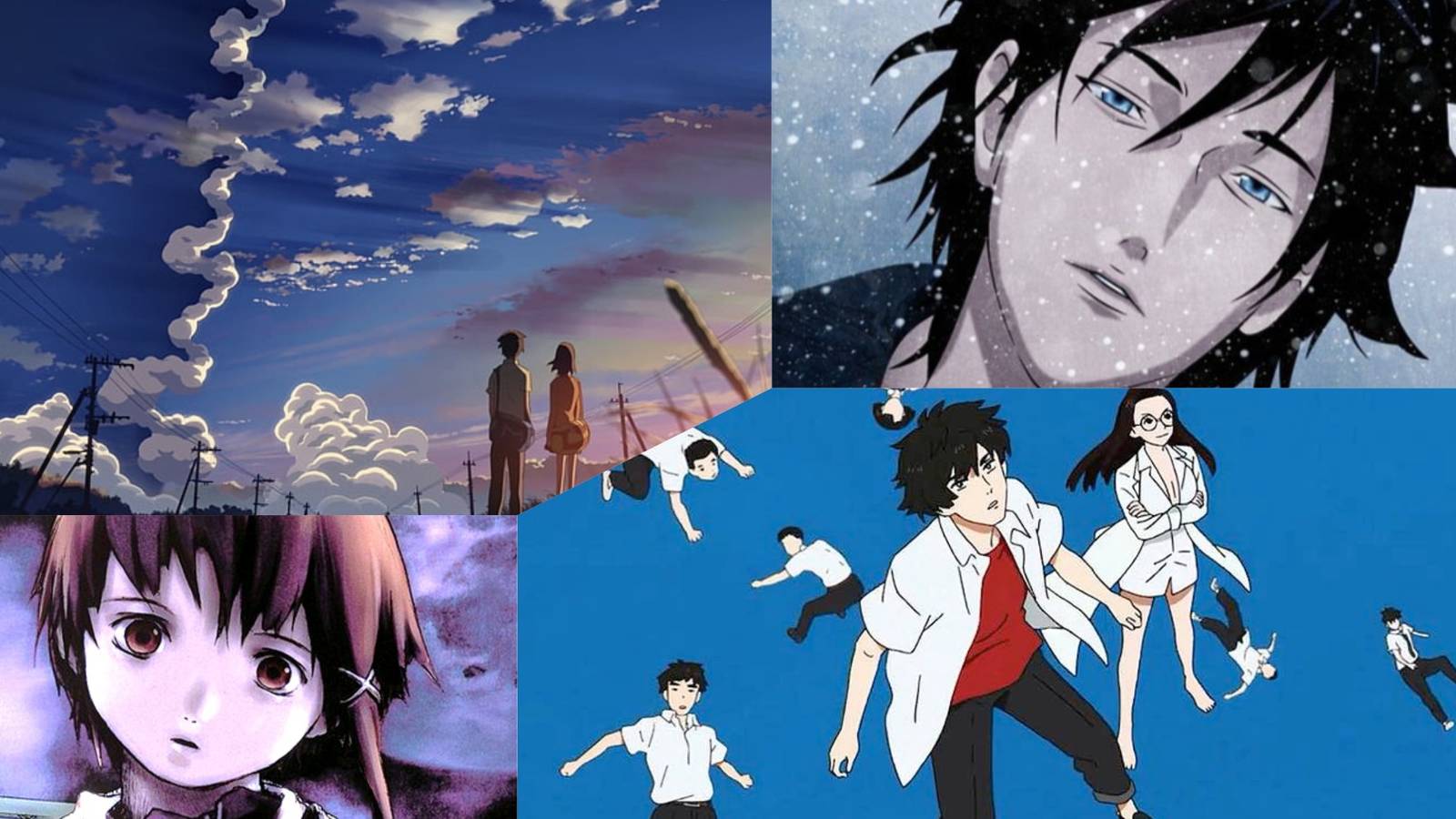 Sonny Boy, Lain, Aoi Bungaku, 5cm per second