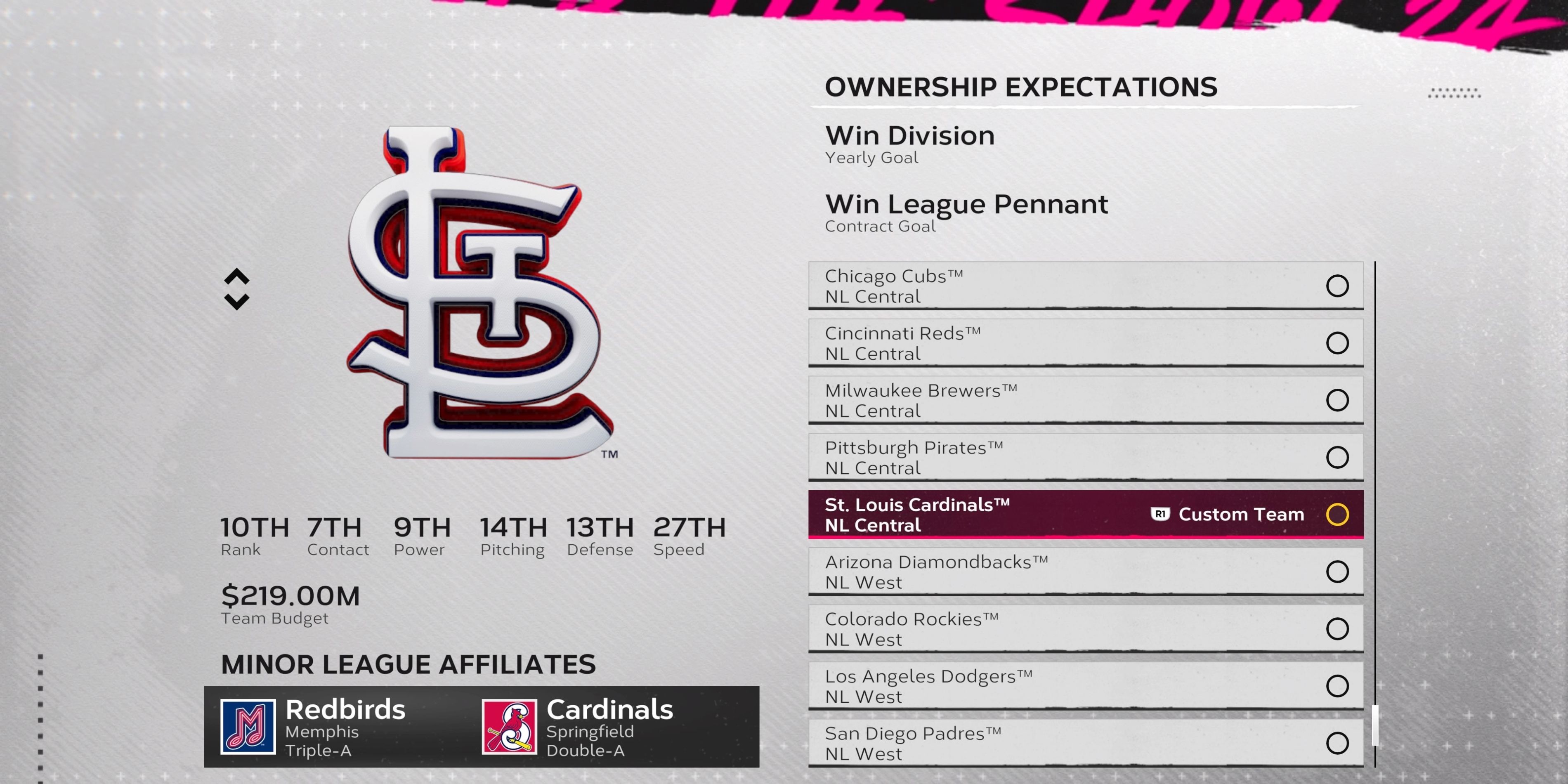 MLB-THE-SHOW-24-ST-LOUIS-CARDINALS-10TH