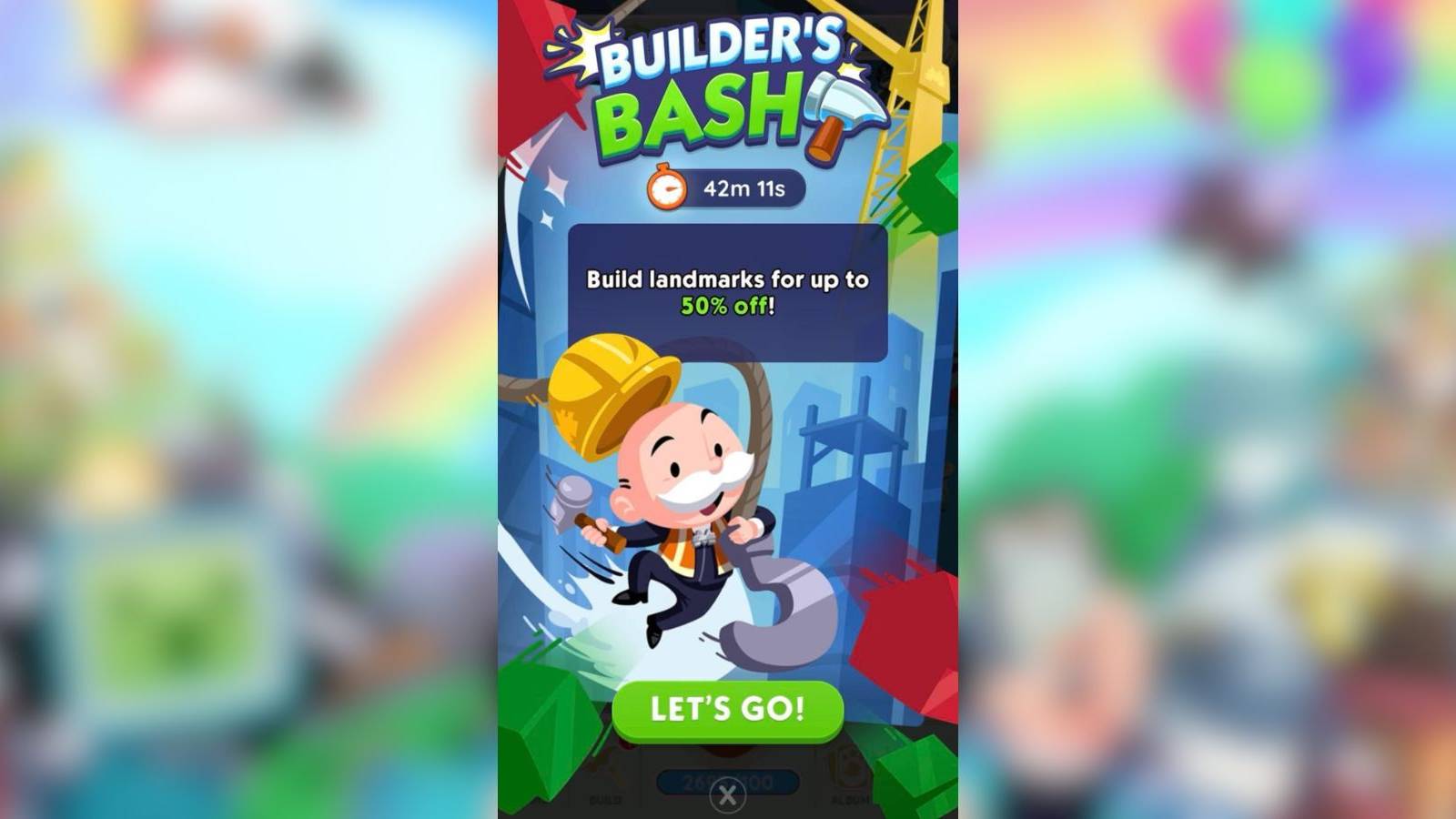 monopoly go builder’s bash