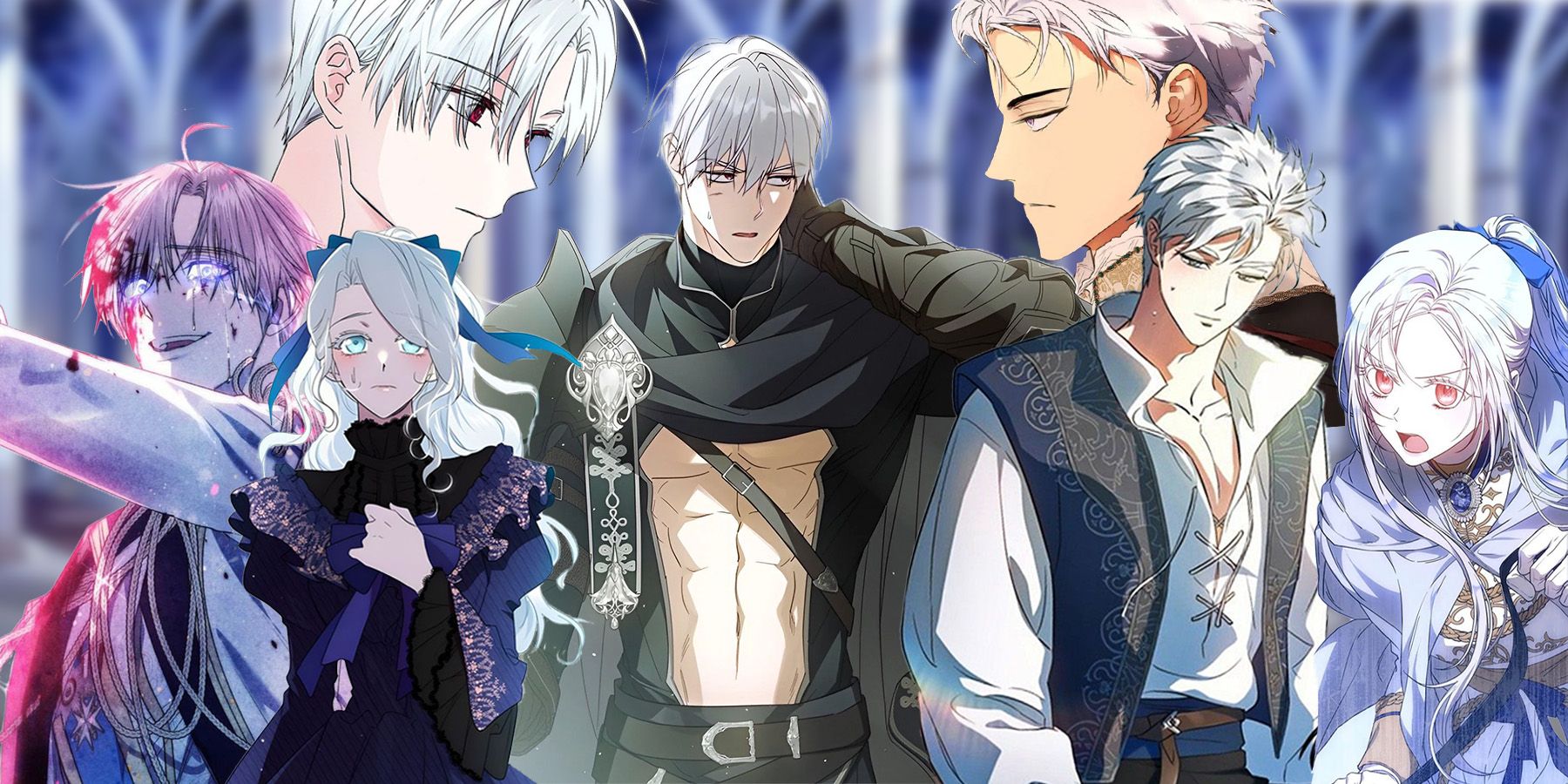 most iconic white-haired manhwa characters