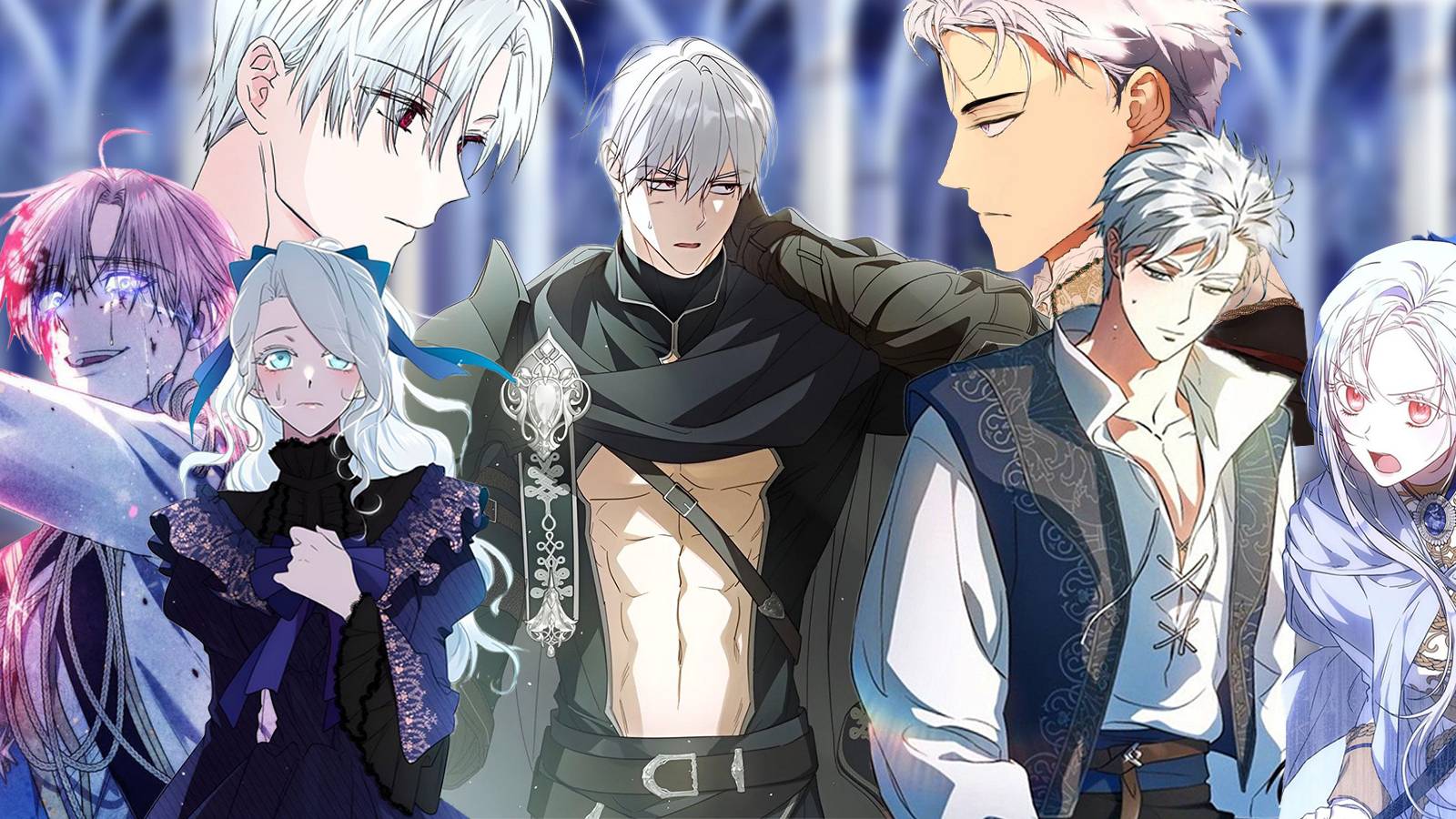 most iconic white-haired manhwa characters
