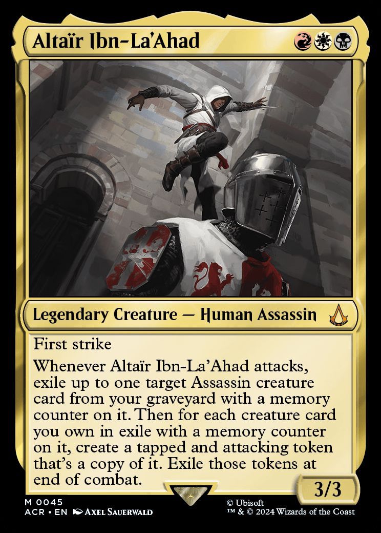 All Magic: The Gathering x Assassin's Creed Crossover Spoilers So Far