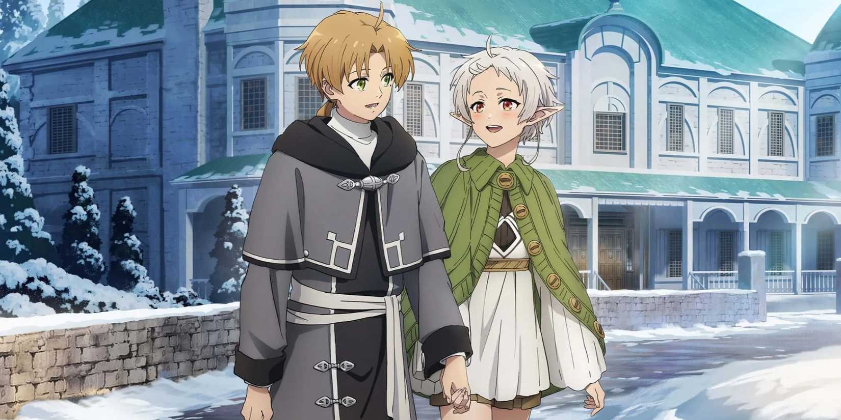 Mushoku Tensei Jobless Reincarnation Season 2 Cour 2 Key Visual Rudeus Greyrat Sylphiette - Featured