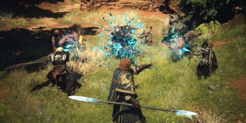 Mystic Spearhand casting a spell in Dragon's Dogma 2