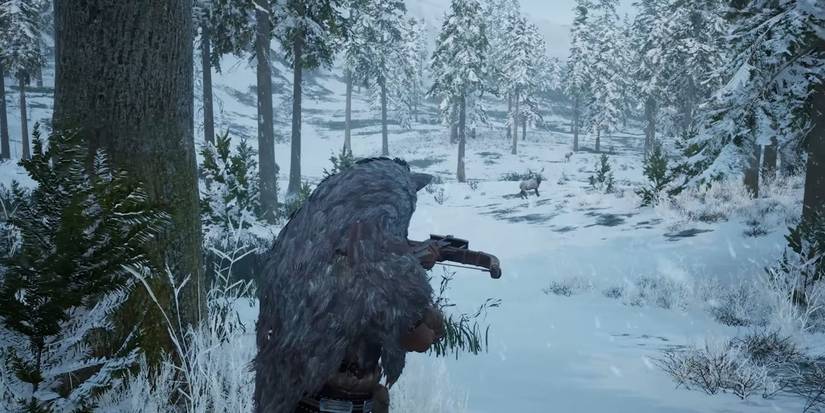 Myth of empires hunting with a crossbow 