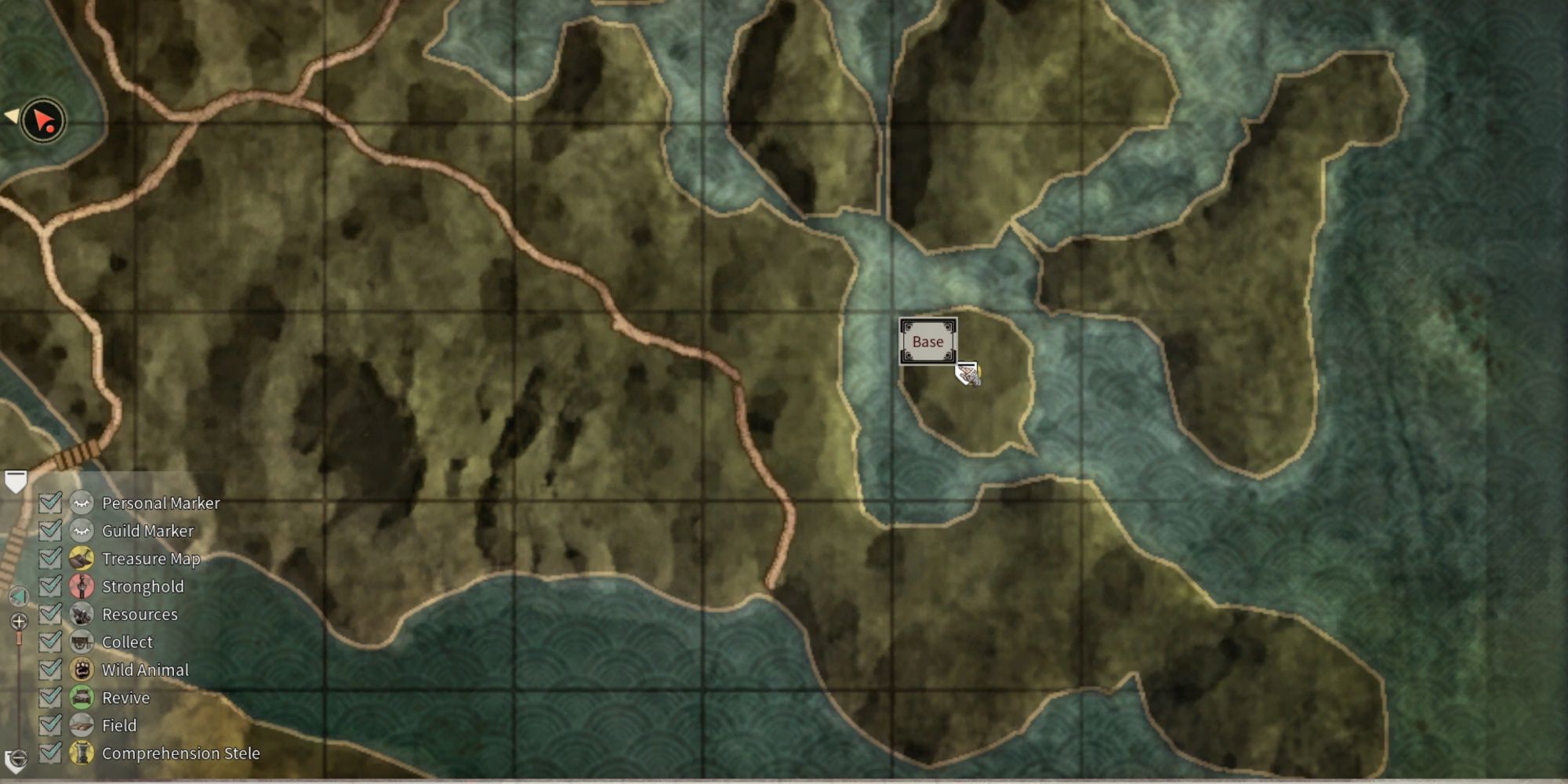 Myth of Empires River Island Base