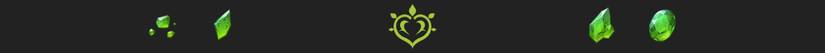 the dendro symbol with Nagadus Emeralds - Genshin impact 