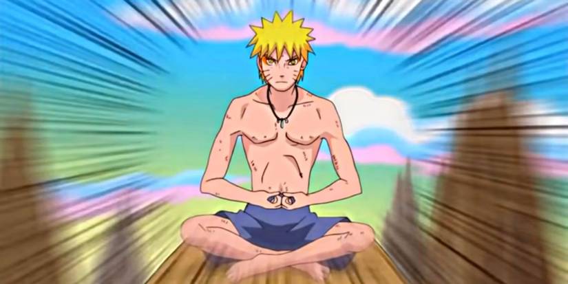 Naruto Meditating for Sage Mode