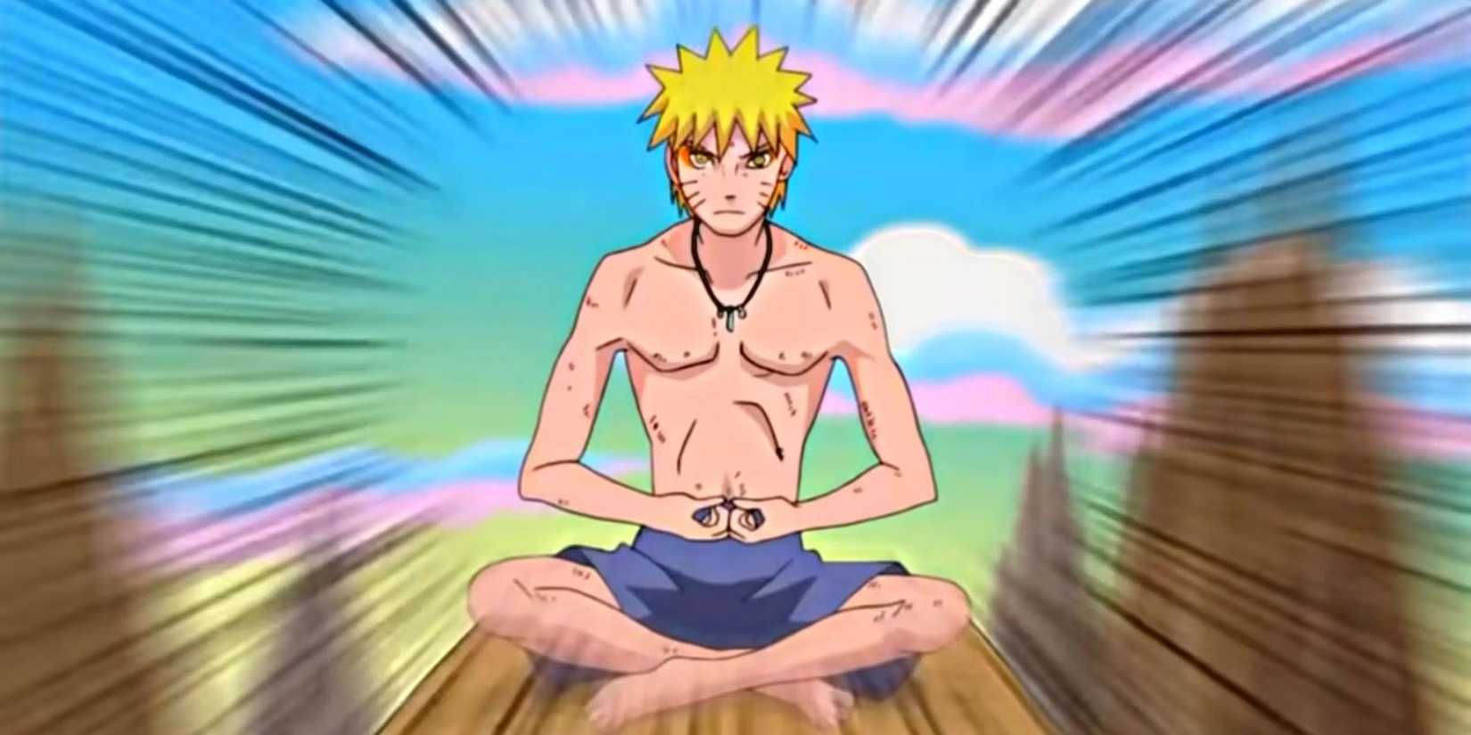 Naruto Meditating for Sage Mode