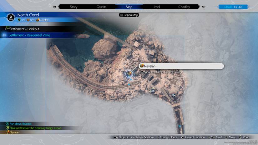 Navalan in North Coral Village  Final Fantasy 7 Rebirth