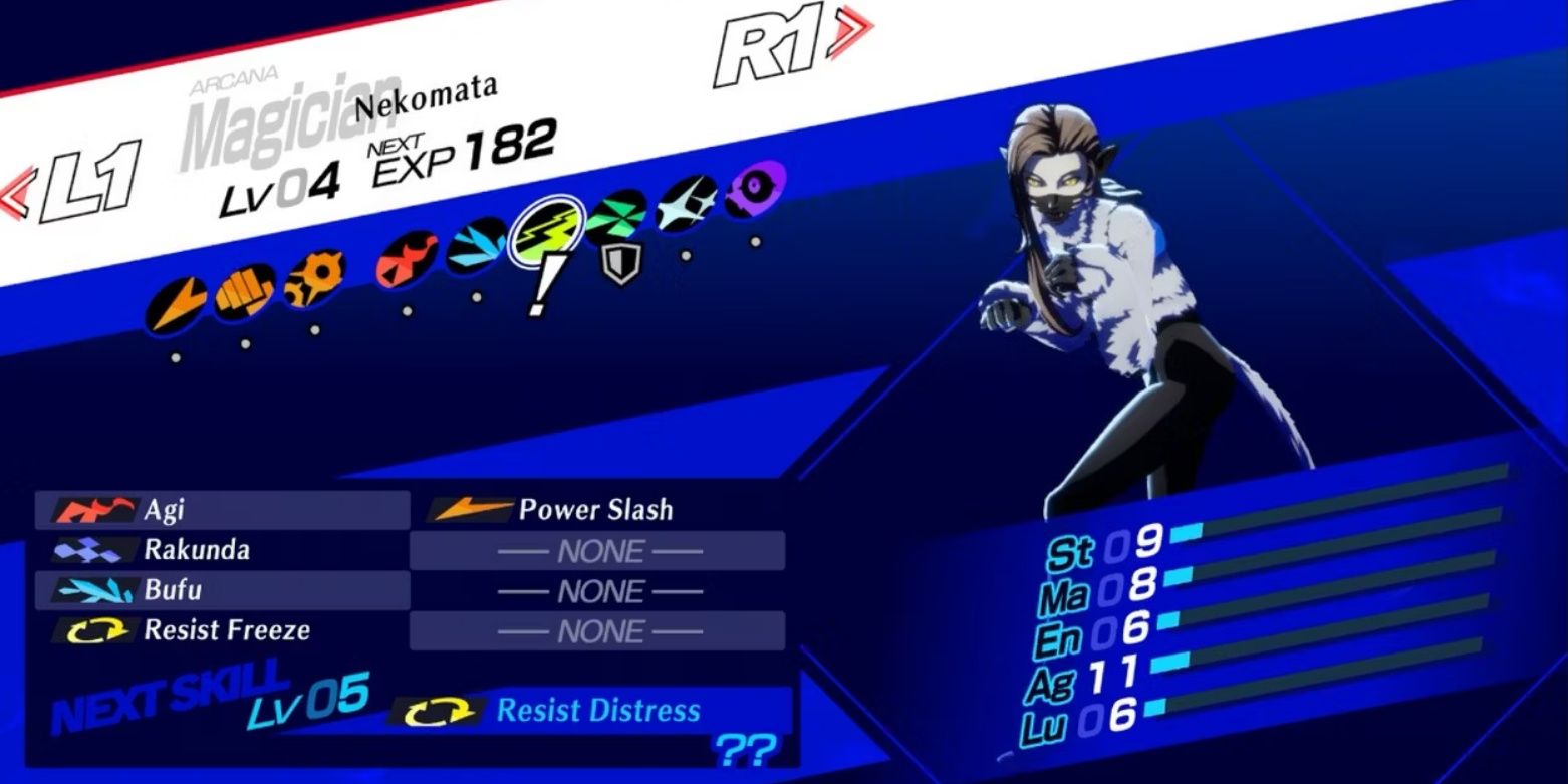 Nekomata in Persona 3 Reload