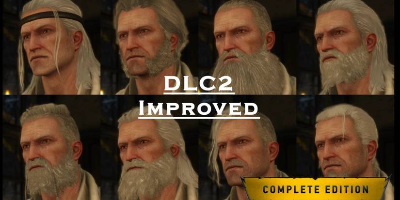 New Hairstyles and Beards For Geralt