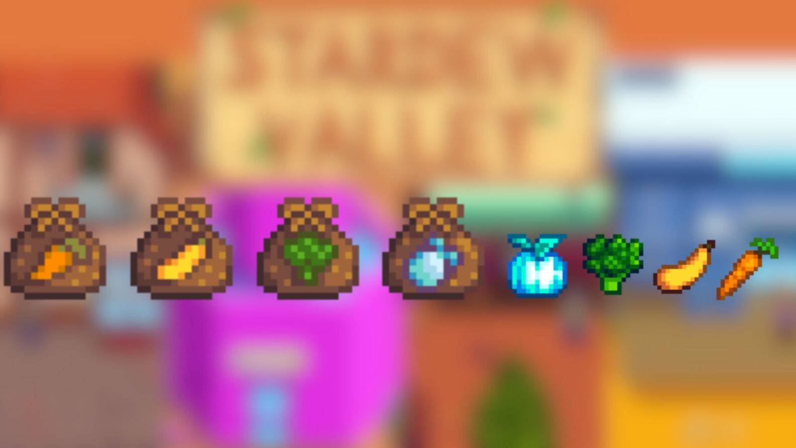 all new seeds and crops in stardew valley 1.6.