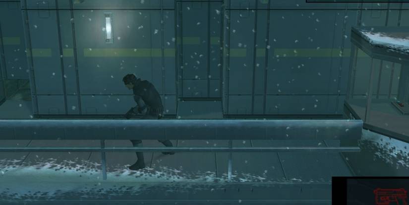 snake on the heliport in the twin snakes