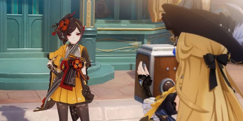 not switching characters through chiori passive in genshin impact