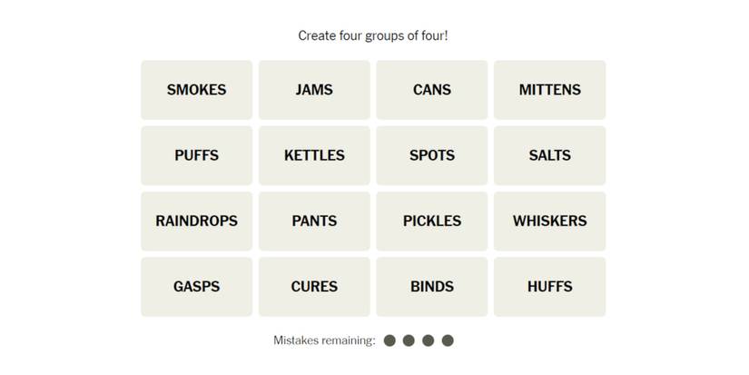 NYT-New-York-Times-Games-Connections-March-30-2024-Words