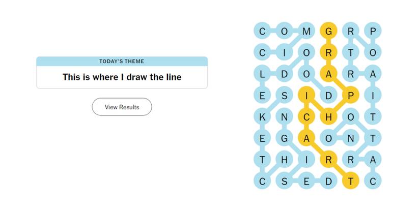 NYT-New-York-Times-Games-Strands-March-27-Answer