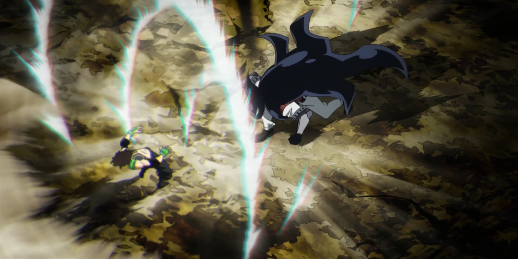 Gang Orca paralyzes Yo Shindo with his Quirk in My Hero Academia