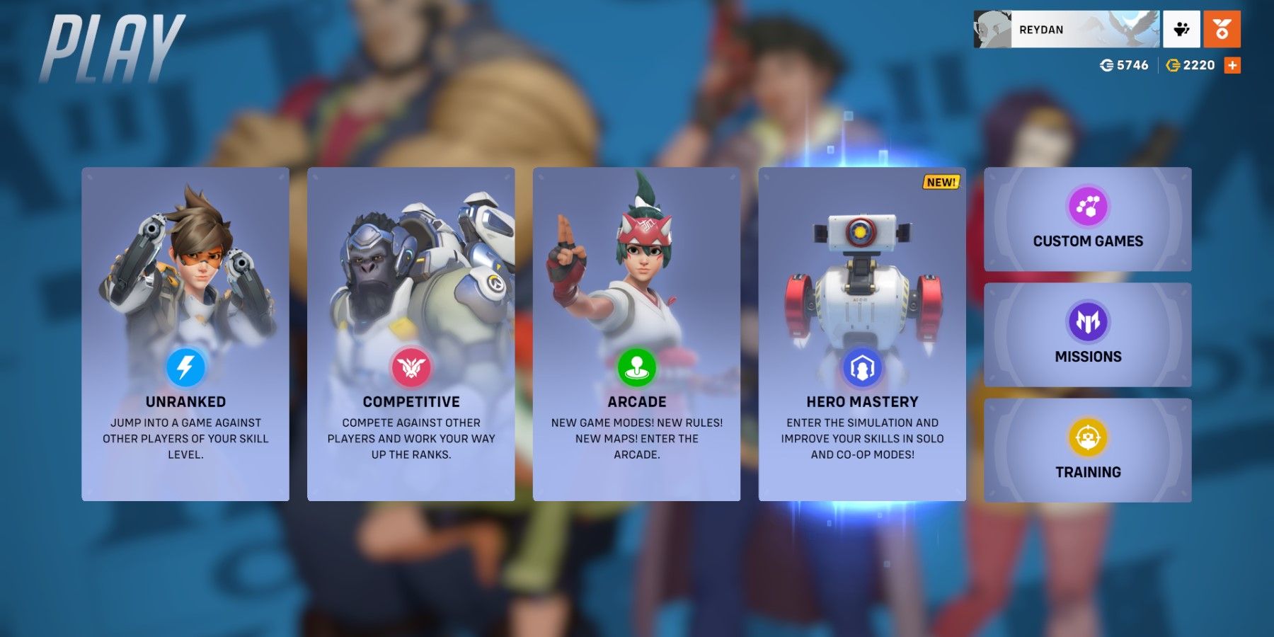 overwatch 2 hero mastery missions places swapped