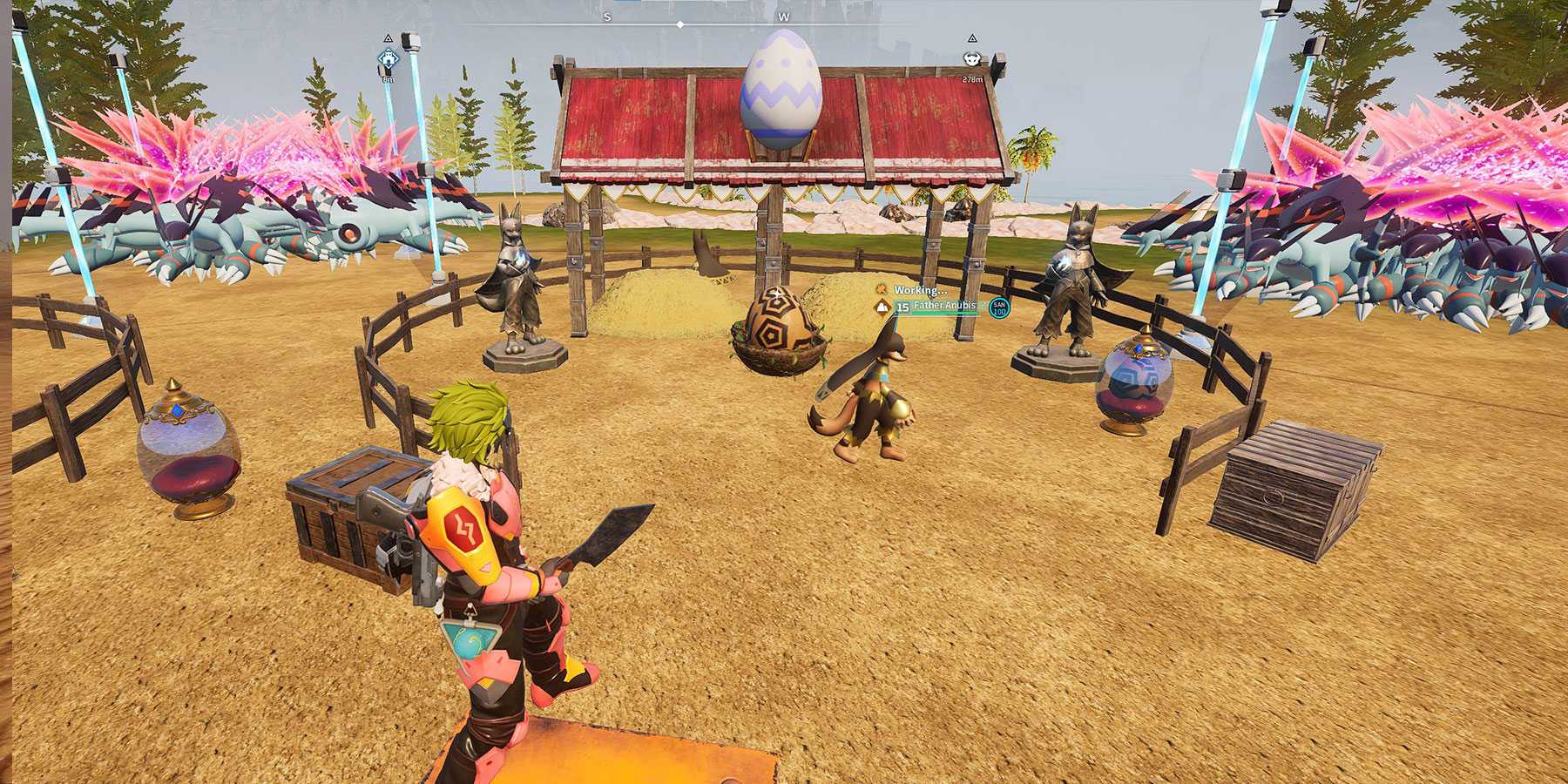 Breeding Anubis in Palworld