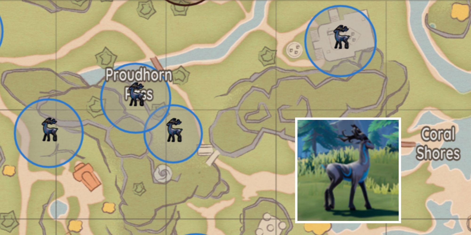 Proudhorn Pass is the best place in Bahari Bay to hunt a Proudhorn Sernuk