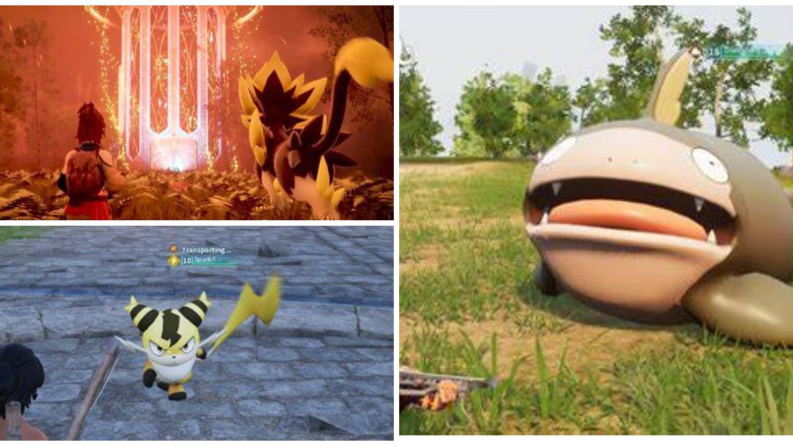 Palworld Pokemon Designs