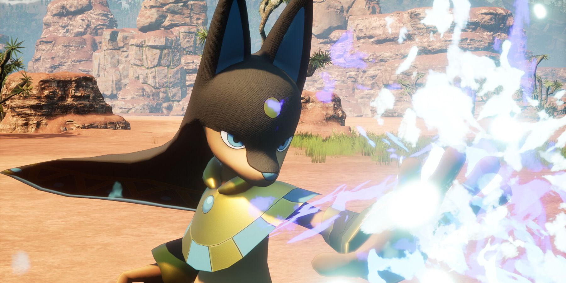 A screenshot from Palworld showing in-game Pal Anubis. - Palworld's Patch 0