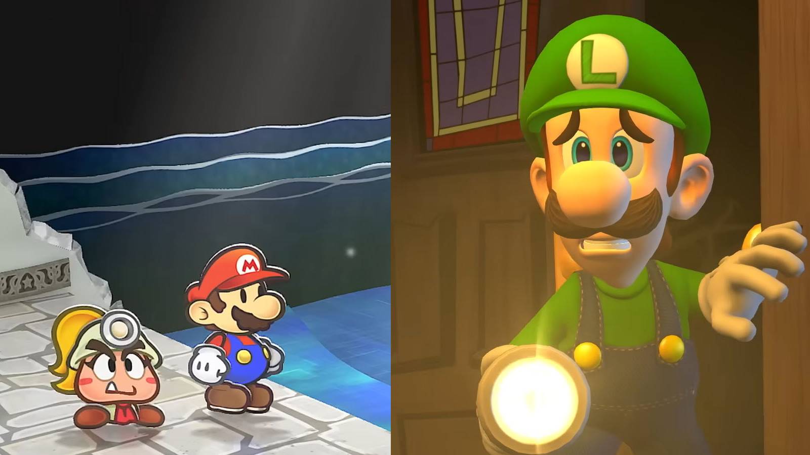 Paper Mario Thousand Year Door Luigi Mansion 2 HD