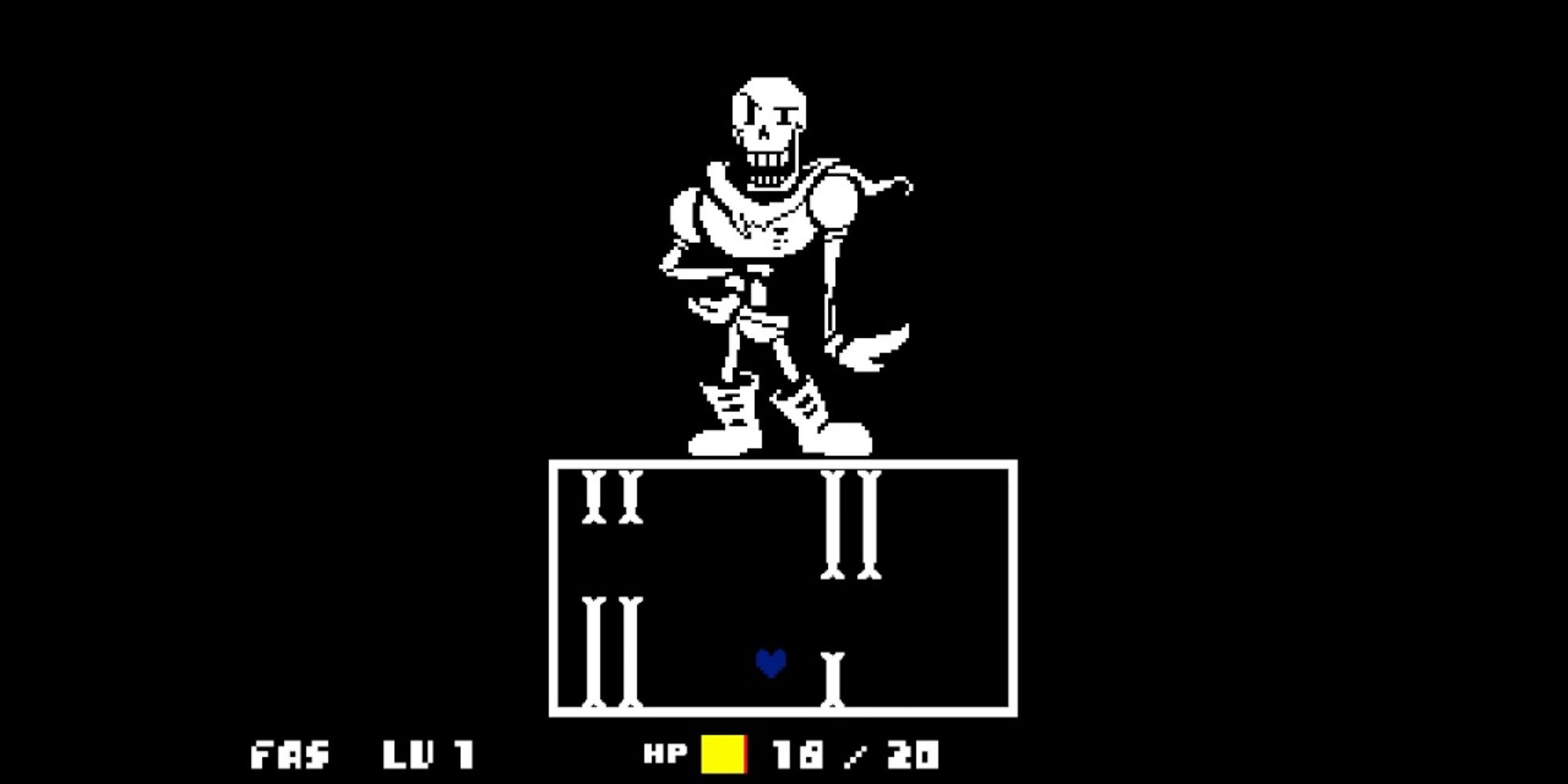 Papyrus's fight in Undertale
