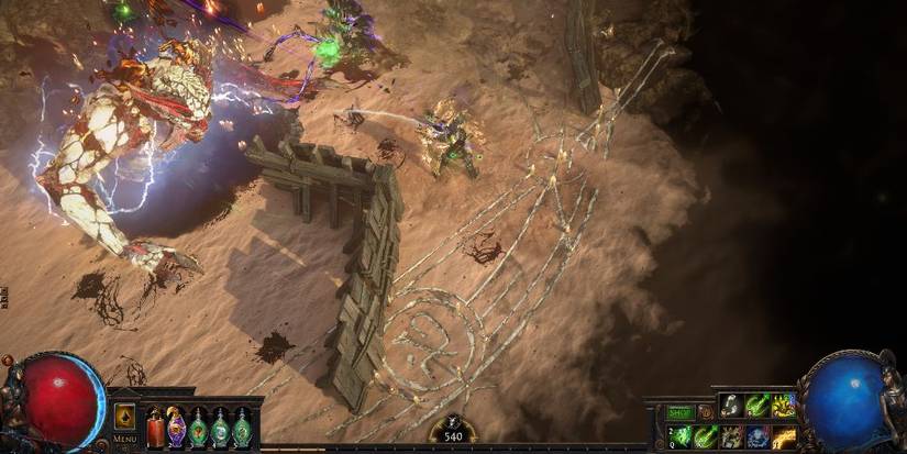 Clearing monsters in map