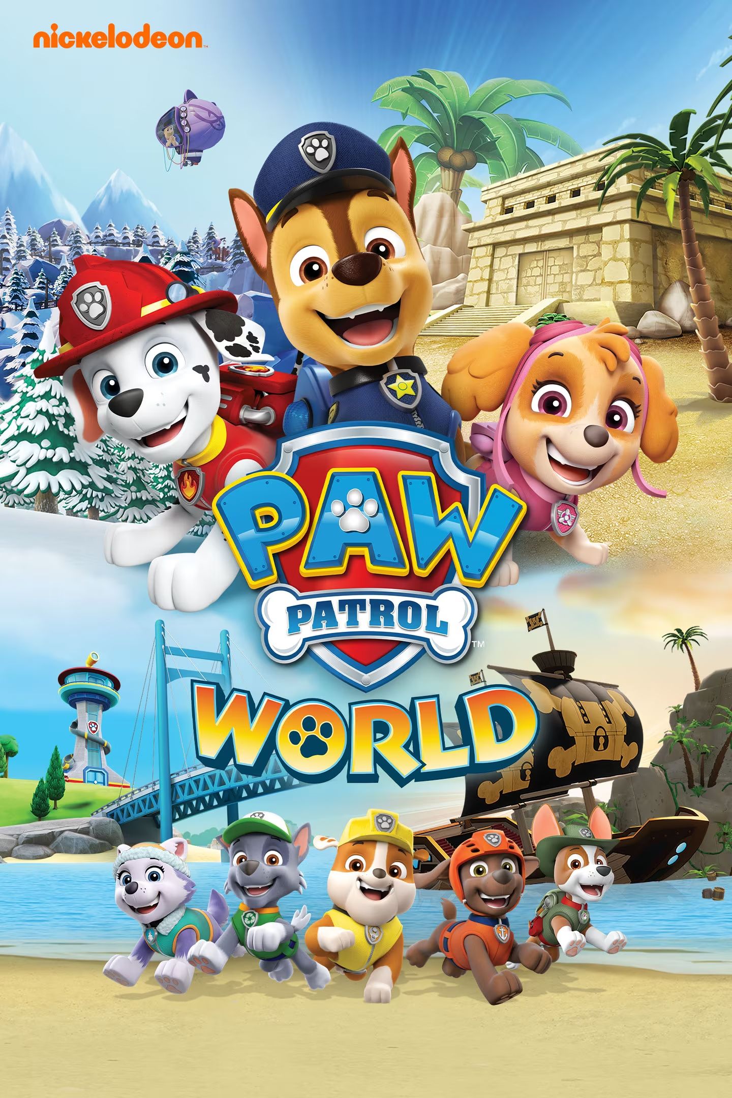 paw patrol world cover
