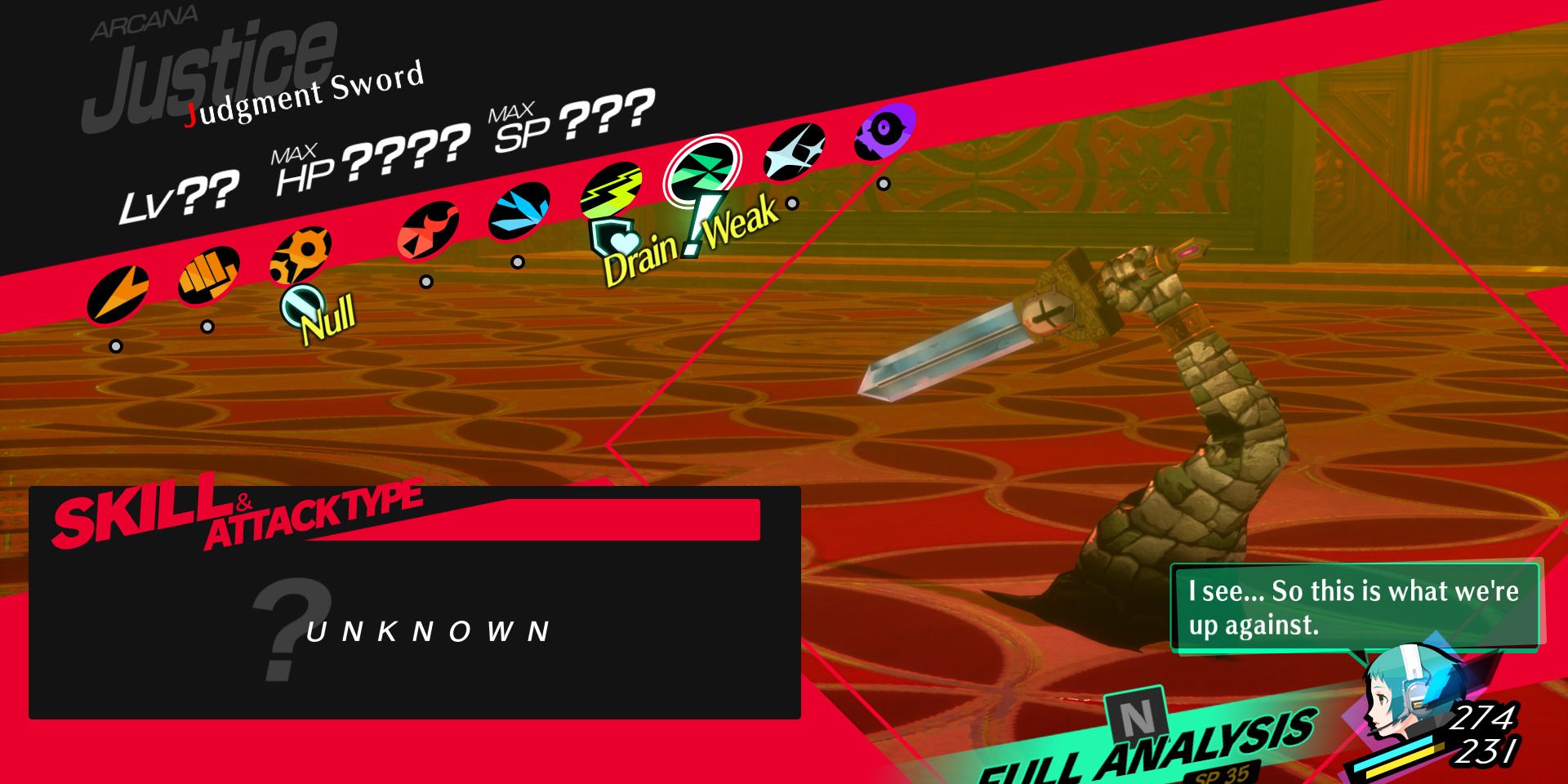 How To Beat Judgment Sword In Persona 3 Reload