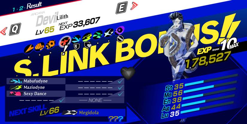 Image of Lilith after being fused together in Persona 3 Reload