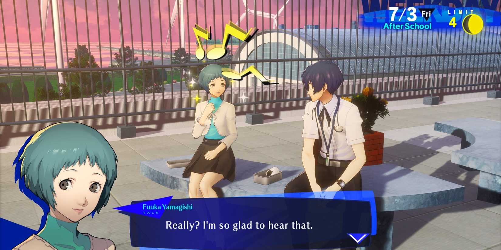 Persona 3 Reload P3R july 3 fuuka yamagishi priestess rank 4 to 5 