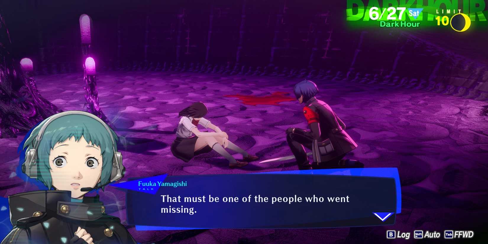 Persona 3 Reload P3R june 27 rescue missing persons tartarus
