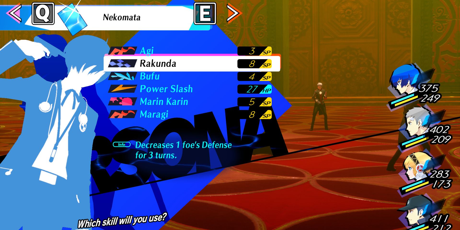 How To Beat Judgment Sword In Persona 3 Reload
