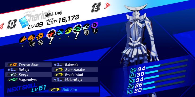 Image of the Persona Shiki-Ouji in Persona 3 Reload