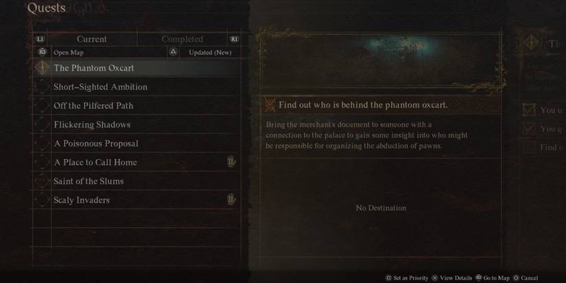 Phantom Oxcart Quest Info in Dragon's Dogma 2