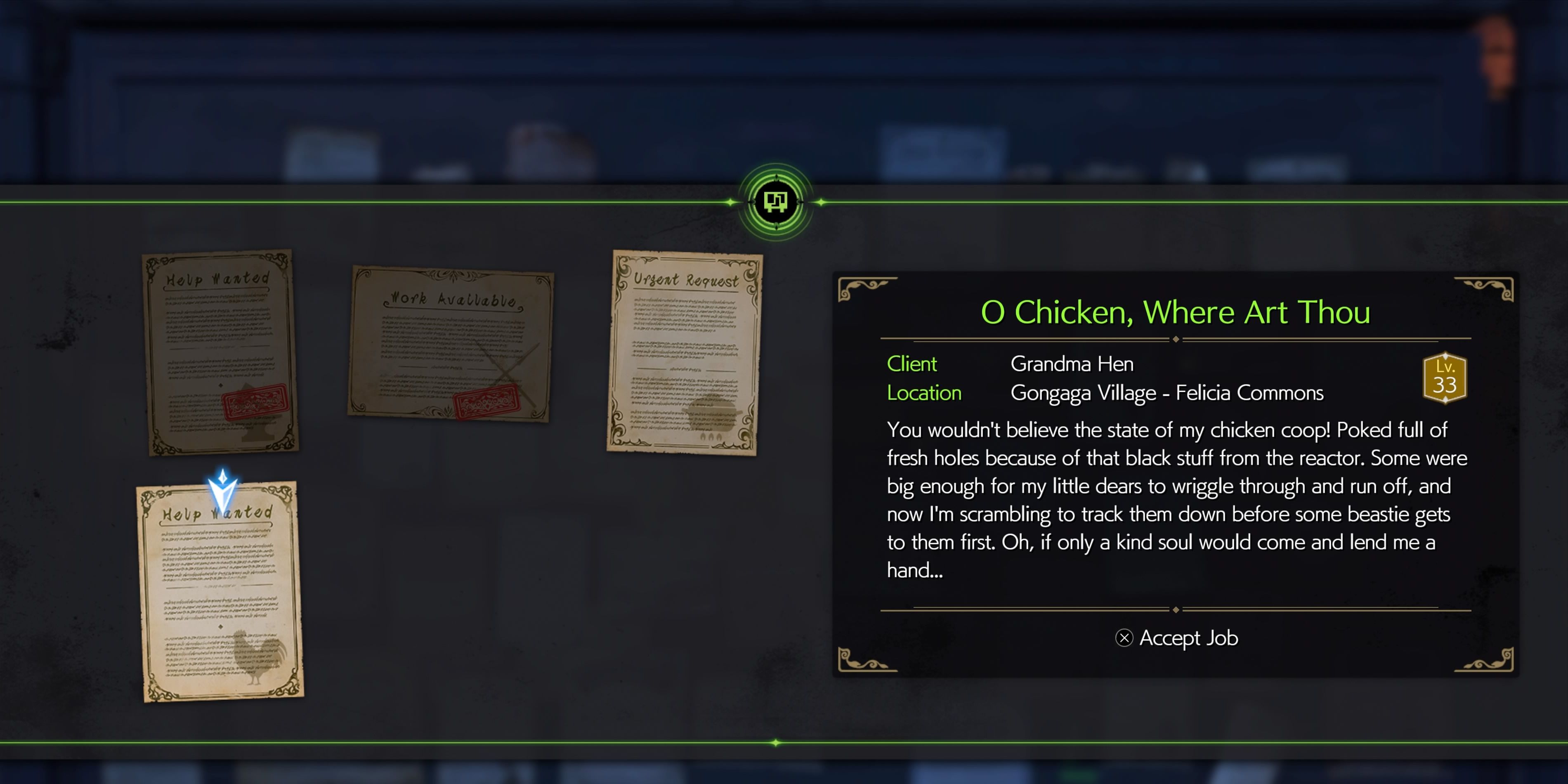 Final Fantasy 7 Rebirth: O Chicken, Where Art Thou Walkthrough - How To Start O Chicken, Where Art Thou In Final Fantasy 7 Rebirth