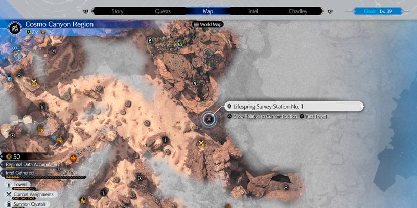 FF7 Rebirth: From Whence Life Flows Lifespring Location 1